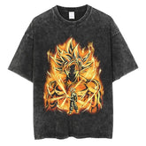 Kaisenix "Goku" Dragon Ball Vintage Washed Oversized T-Shirt