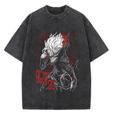 Kaisenix "Okarun" Dandadan Vintage Washed Oversized T-Shirt