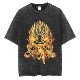 Kaisenix "Gohan" Dragon Ball Vintage Washed Oversized T-Shirt