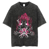 Kaisenix "Vegeta" Dragon Ball Vintage Washed Oversized T-Shirt