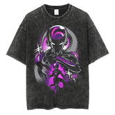 Kaisenix "Frieza" Dragon Ball Vintage Washed Oversized T-Shirt