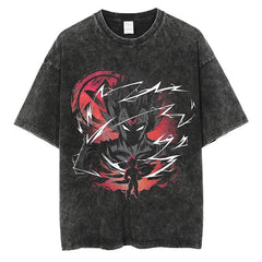 Kaisenix "Majin Vegeta" Dragon Ball Vintage Washed Oversized T-Shirt