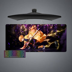 Demon Slayer Zenitsu Agatsuma Size Gaming Mouse Pad - Kaisenix
