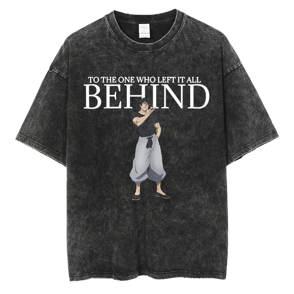 Kaisenix 'Behind V3" Vintage Oversized T Shirt