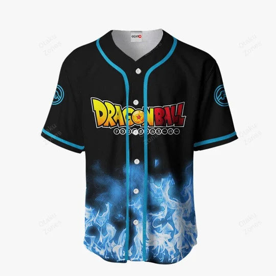 3D Anime Gogeta Custom Fandom - Dragon Ball  Baseball Tee - Kaisenix