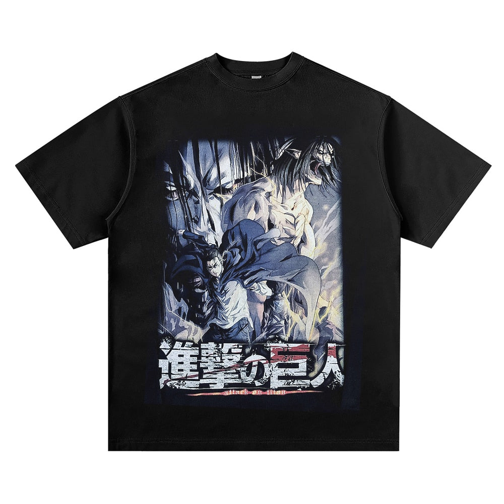 Kaisenix "Wrath" Vintage Oversized T Shirt