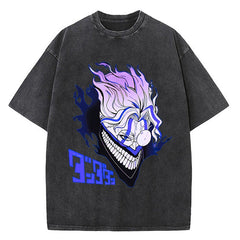 Kaisenix "Okarun" Dandadan Vintage Washed Oversized T-Shirt