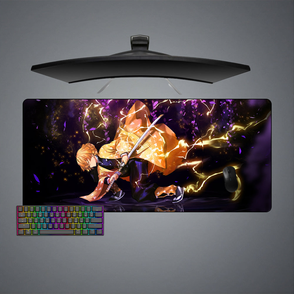 Demon Slayer Zenitsu Agatsuma Size Gaming Mouse Pad - Kaisenix