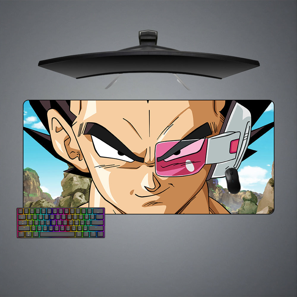Vegeta Scouter Size Gaming Mouse Pad - Kaisenix
