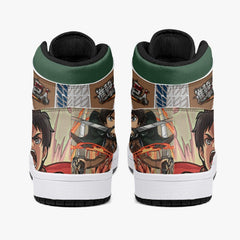 Eren Yeager Titan Transformation Attack on Titan Mid 1 Basketball Shoes