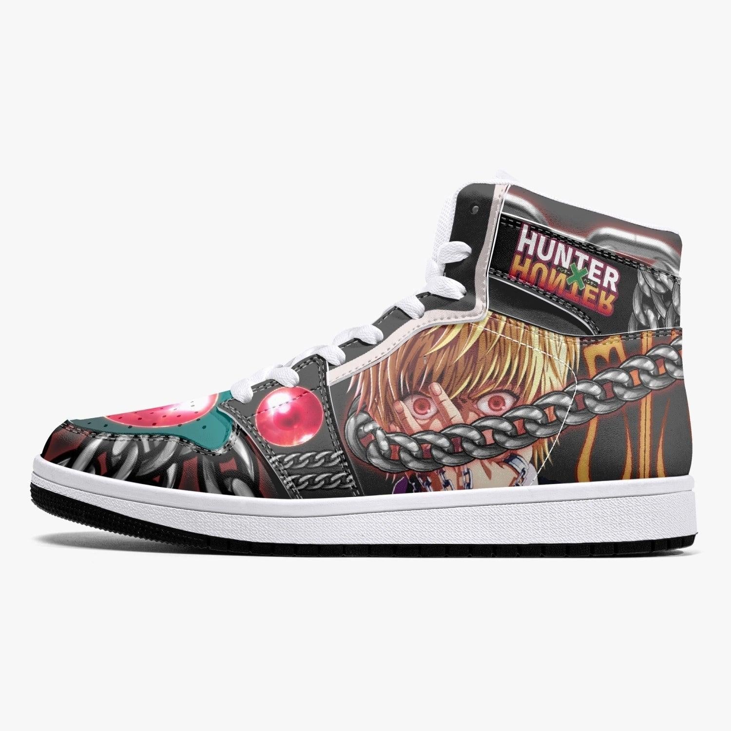 Kurapika Black Suit Hunter X Hunter Mid 1 Basketball Shoes