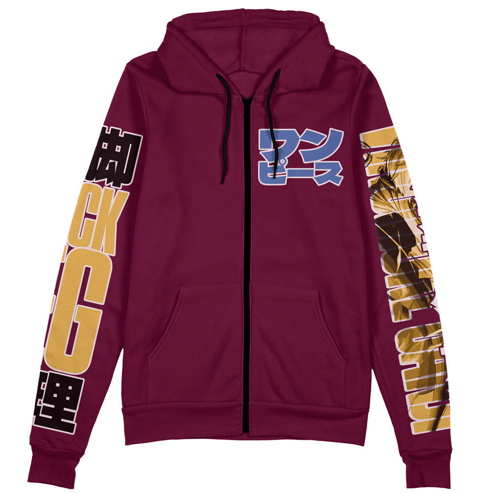 Vinsmoke Sanji V2 One Piece Streetwear Zip Hoodie Jacket