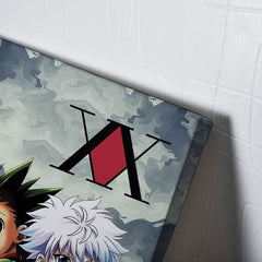 Trippy Power Duo Gon & Killua Hunter X Hunter Canvas Print Wall Art - Kaisenix